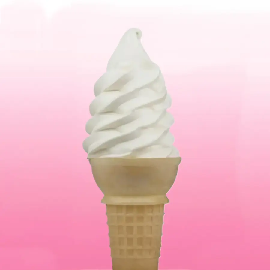 single vanilla ice cream
