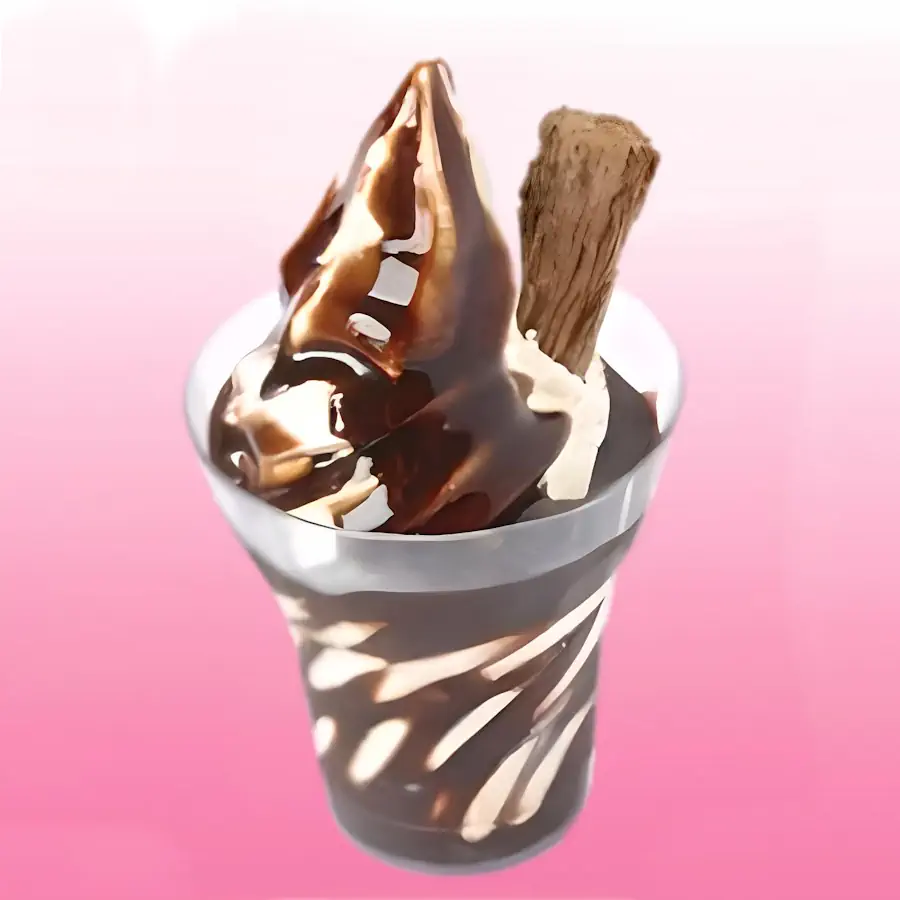 Flakey sundae